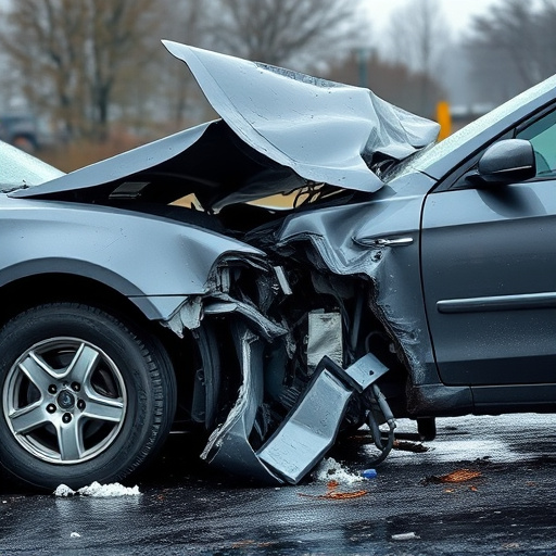 car crash damage