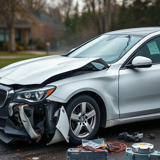 car crash damage