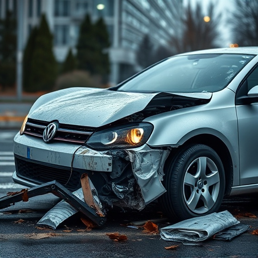 car crash damage