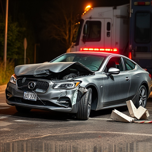 car crash damage