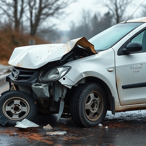 car crash damage
