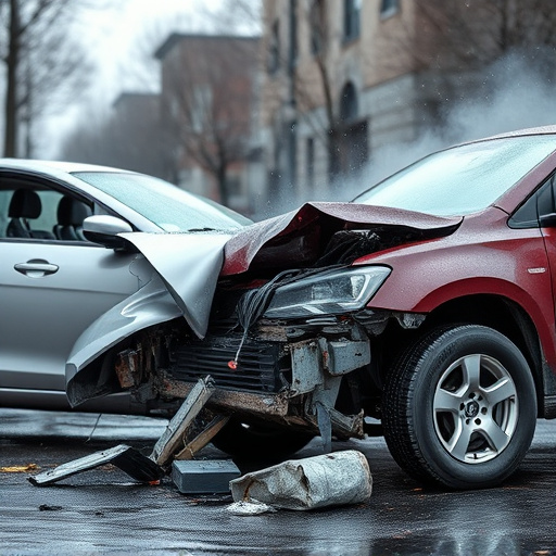 car crash damage