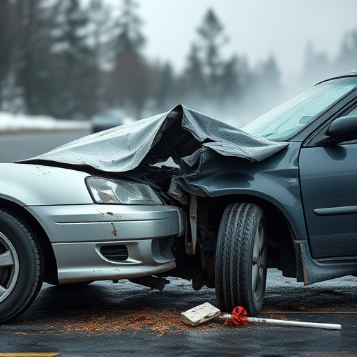 car crash damage