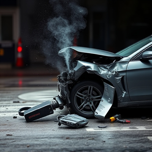 car crash damage