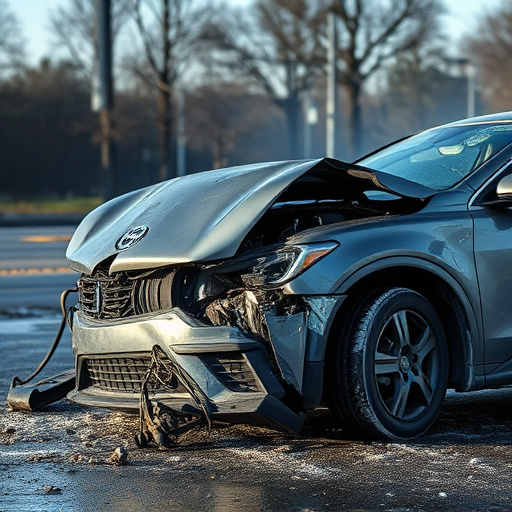 car crash damage