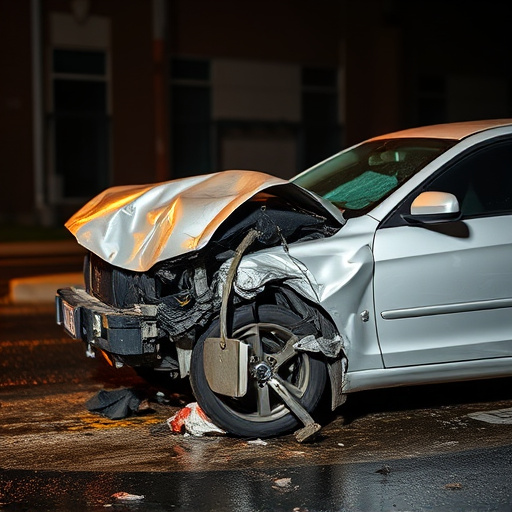 car crash damage