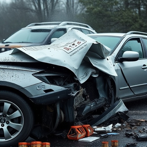 car crash damage