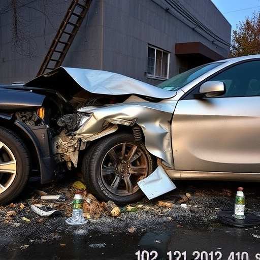 car crash damage