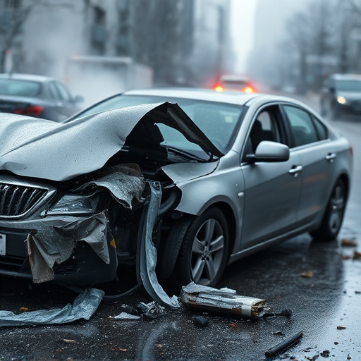 car crash damage