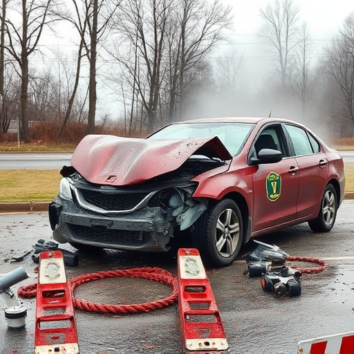 car crash damage