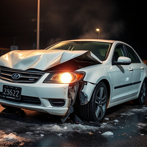 car crash damage