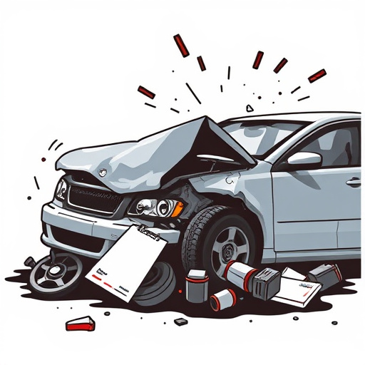 car crash damage
