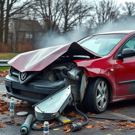 car crash damage
