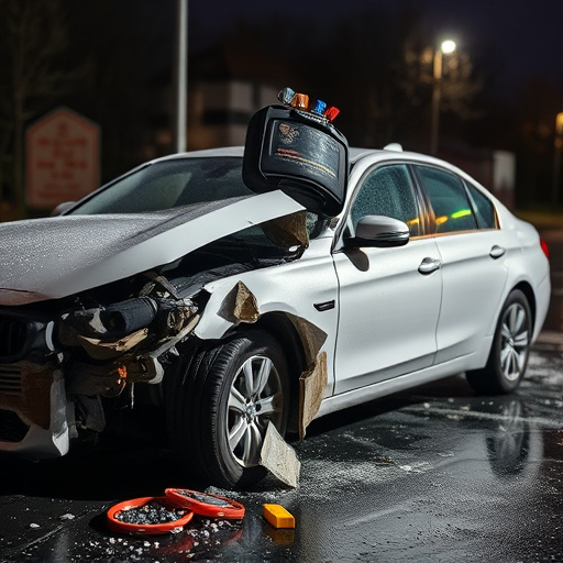 car crash damage