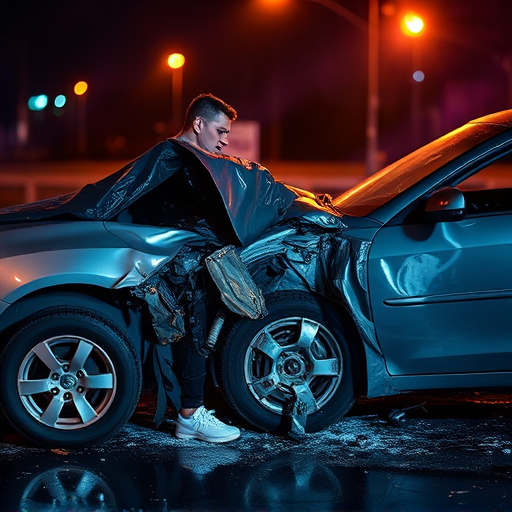 car crash damage