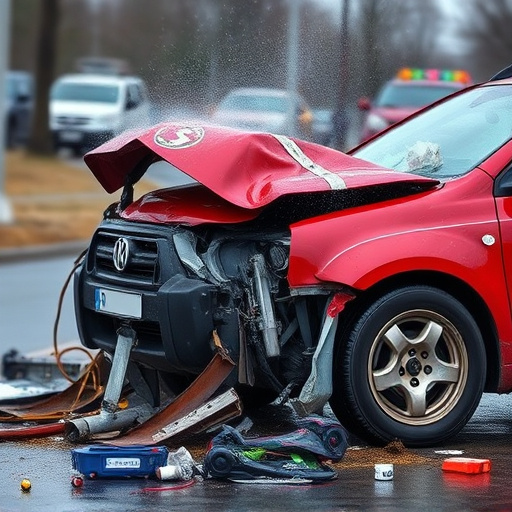 car crash damage