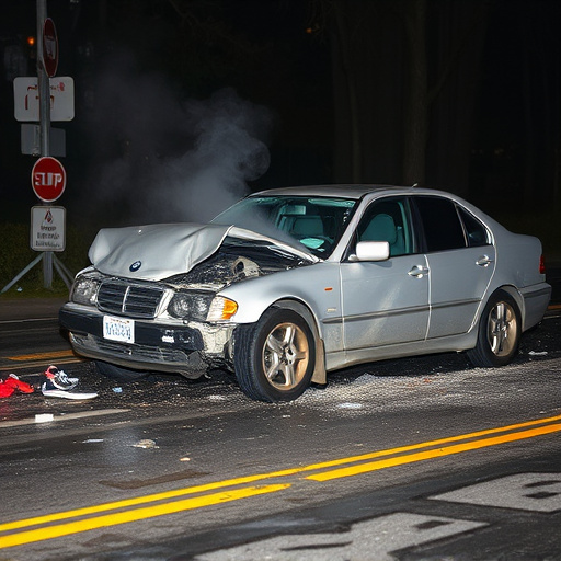 car crash damage