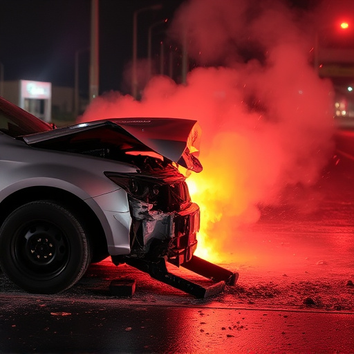 car crash damage
