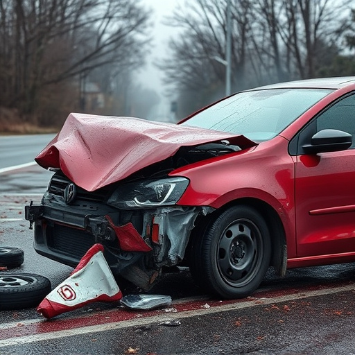 car crash damage
