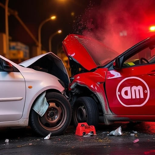 car crash damage