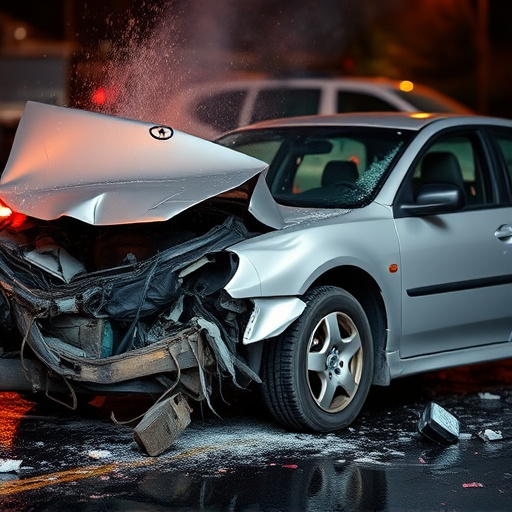 car crash damage