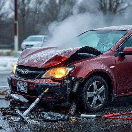 car crash damage