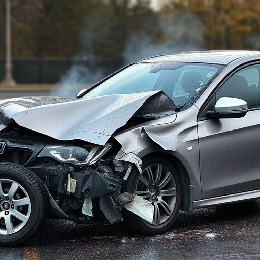 car crash damage