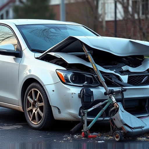 car crash damage