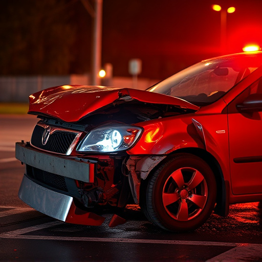 car crash damage