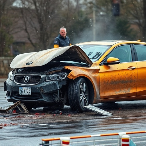 car crash damage