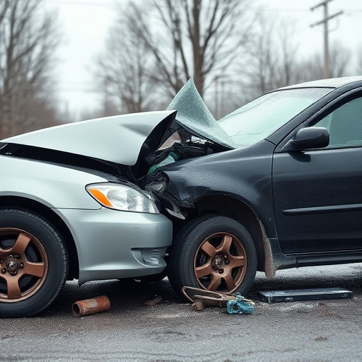 car crash damage
