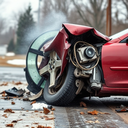car crash damage