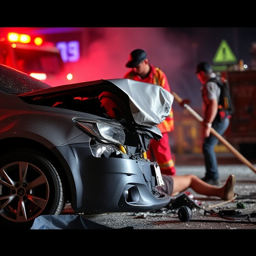 car crash damage