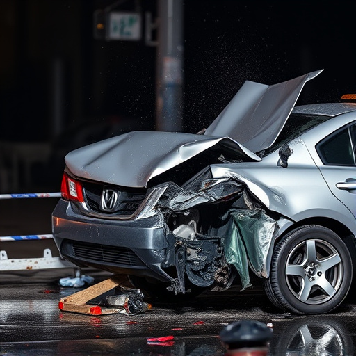 car crash damage