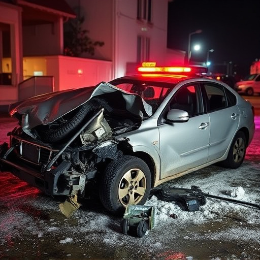 car crash damage