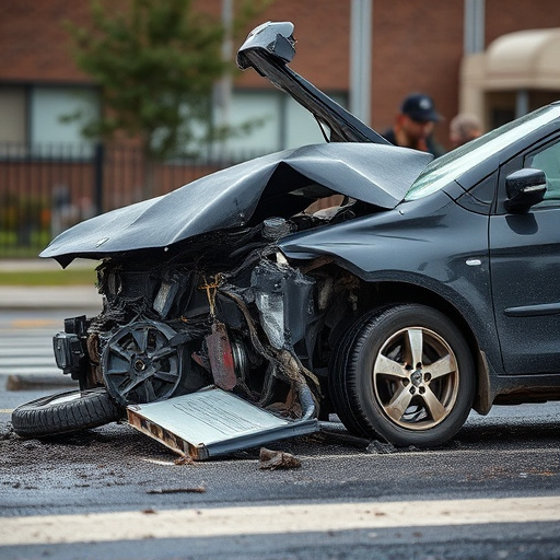 car crash damage