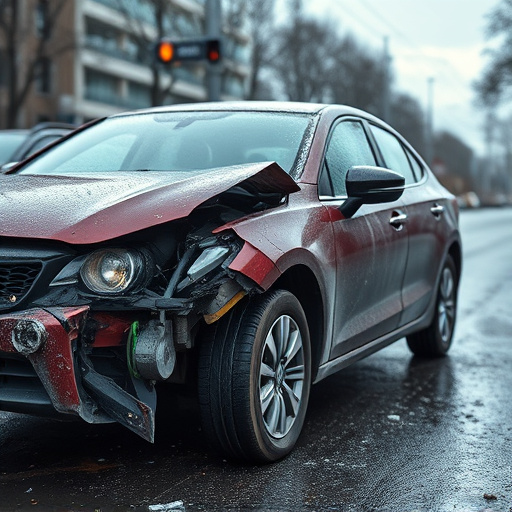car crash damage