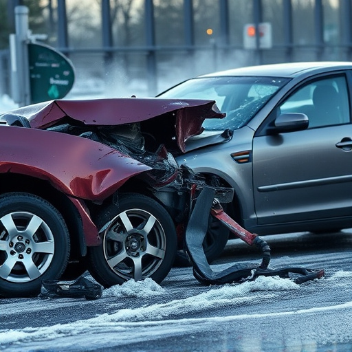 car crash damage
