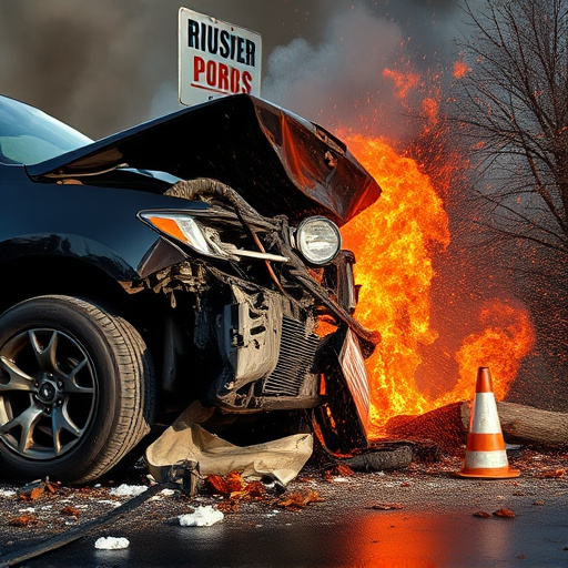 car crash damage