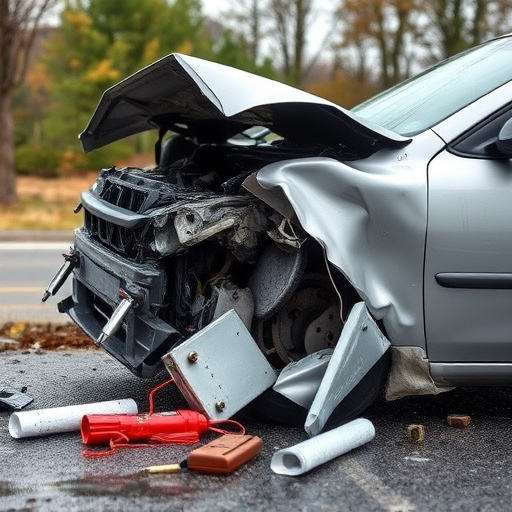 car crash damage