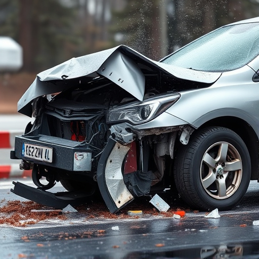 car crash damage