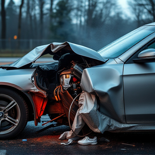 car crash damage
