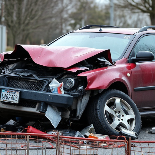 car crash damage
