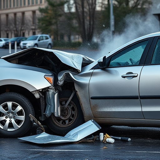 car crash damage