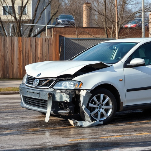 car crash damage