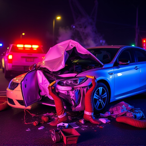 car crash damage