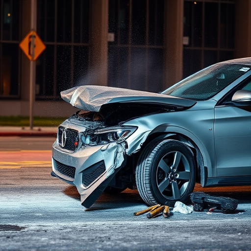 car crash damage