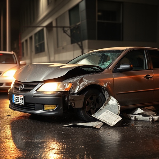 car crash damage