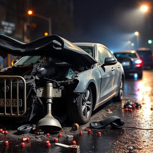 car crash damage