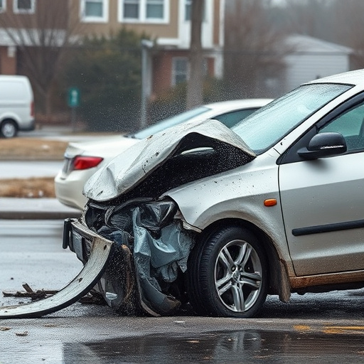 car crash damage